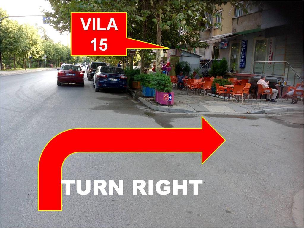 Hotel Vila 15 - Center Tirana Eksteriør billede